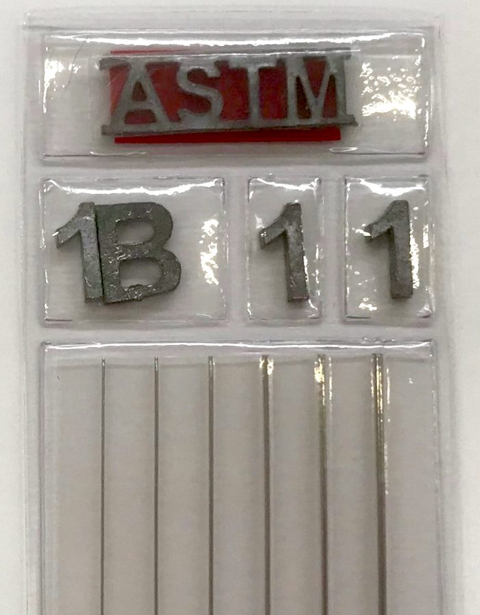 ASTM-IQI 1B 25 mm