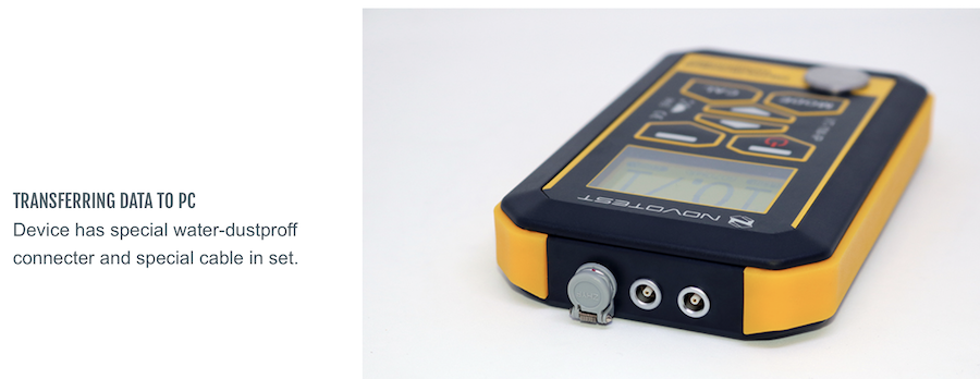 Ultrasonic Thickness Gauge NOVOTEST UT-1M-IP ultraäänipaksuusmittari